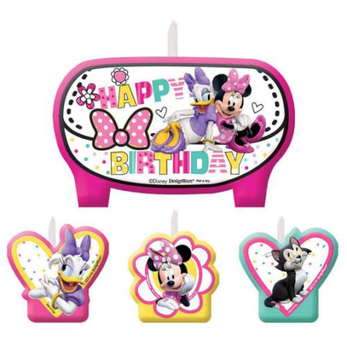 Minnie Mouse Candle Set - Click Image to Close